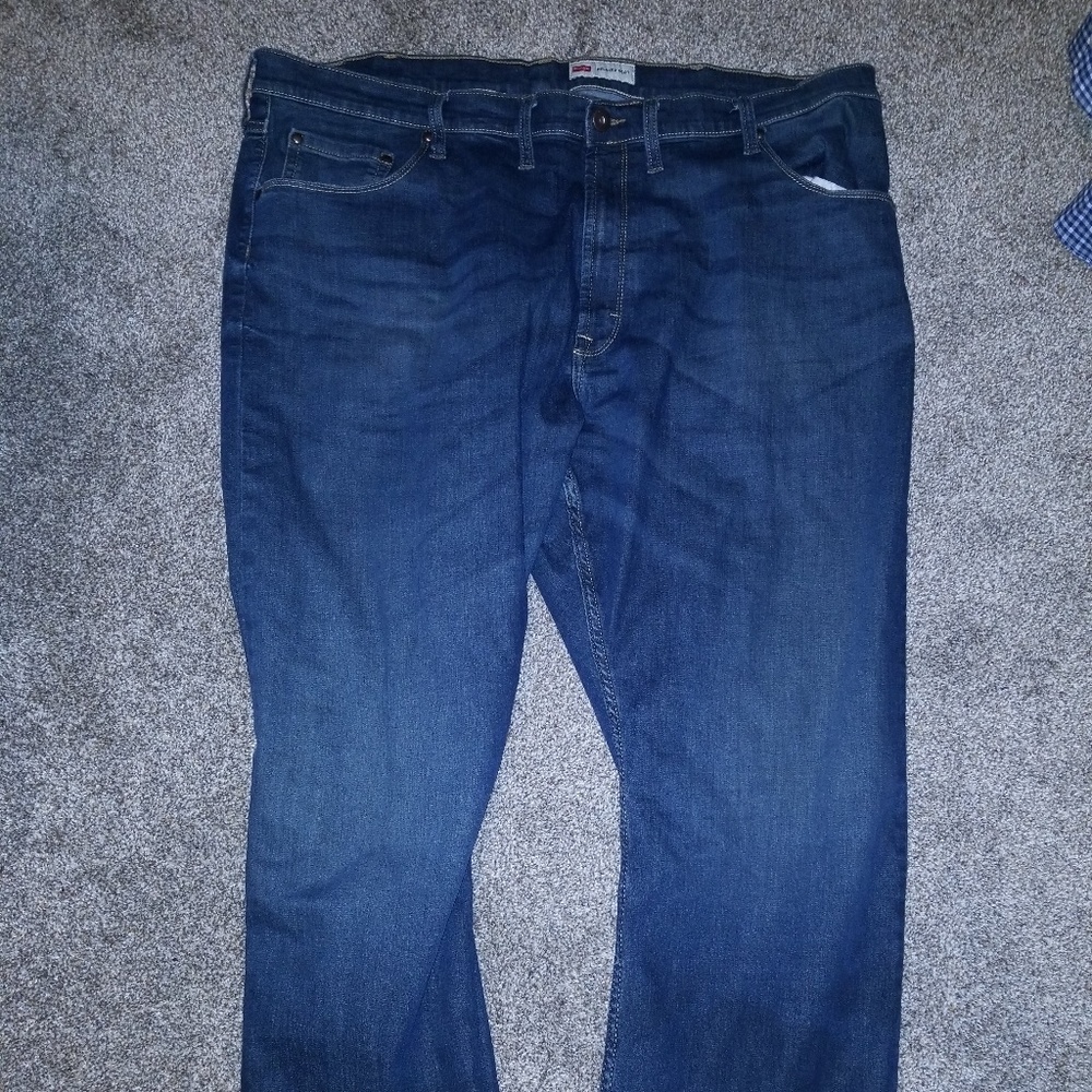 Mens Wrangler Relaxed Boot Cut Jeans